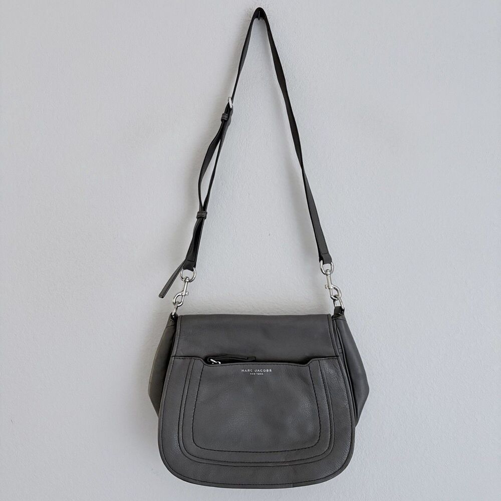 Marc Jacobs Empire City Mini Crossbody Bag Grey